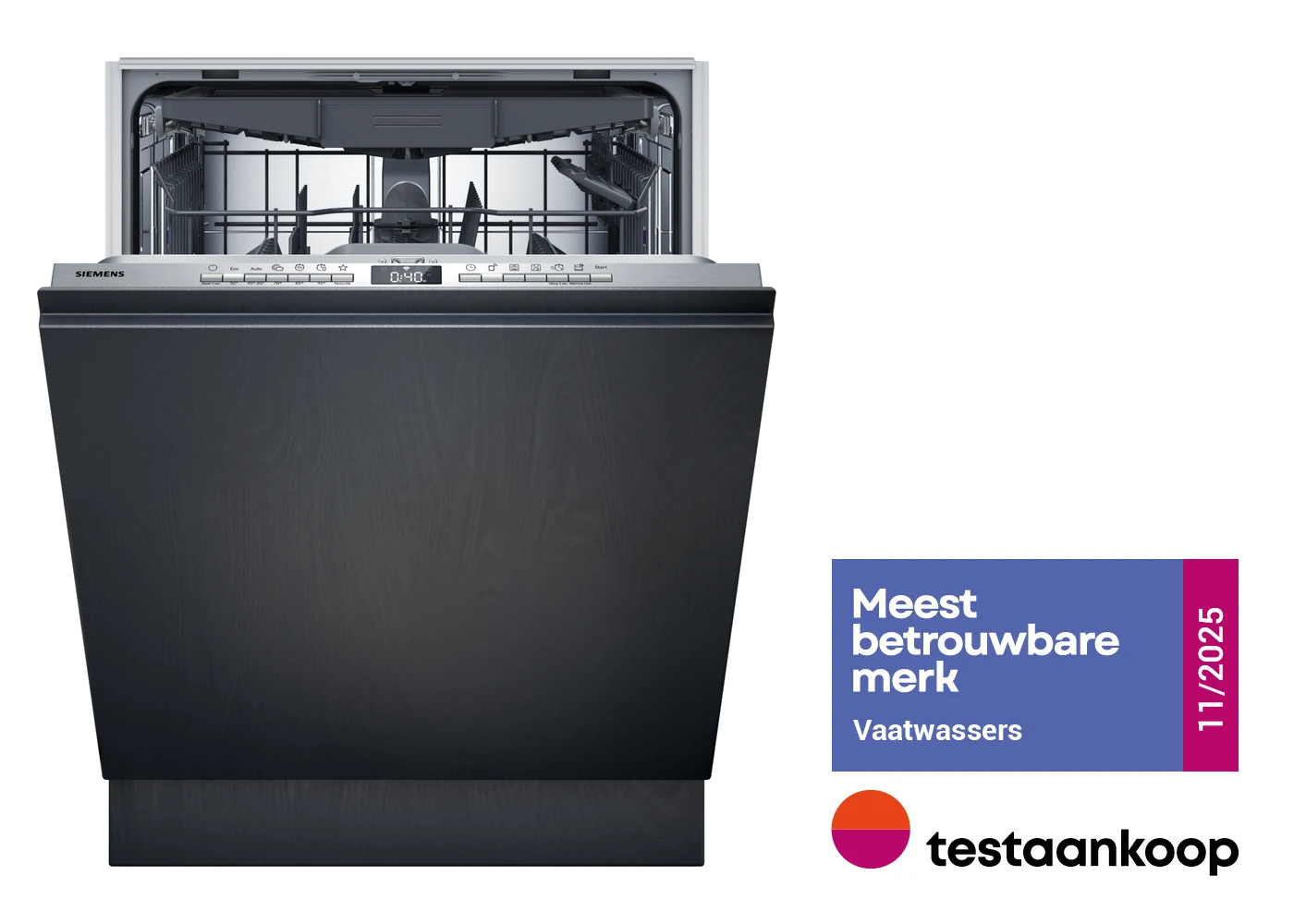 SIEMENS SN63EX06VE iQ300 lave-vaisselle entièrement intégrable