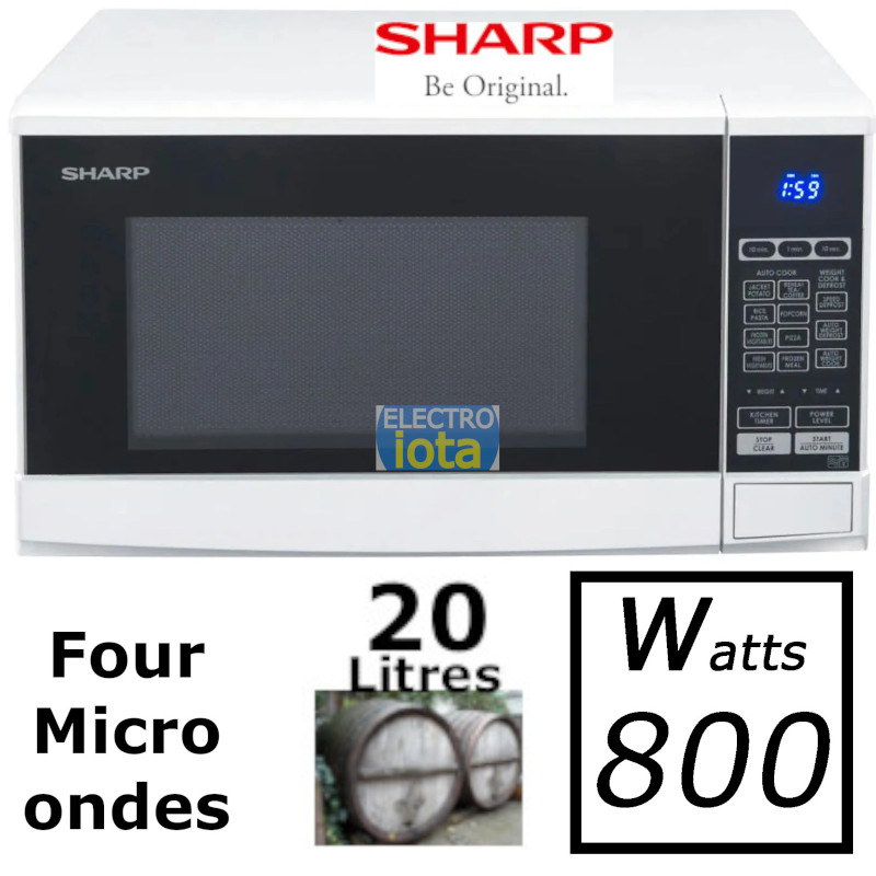 SHARP R270W four à micro-ondes sans grill