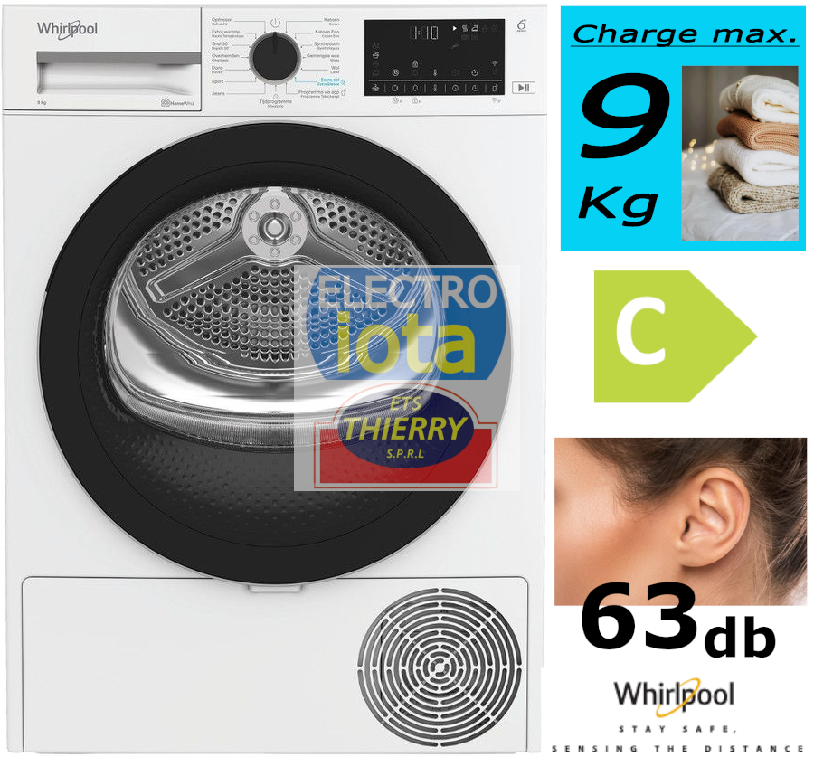  CWD94MWBSBE seche-linge