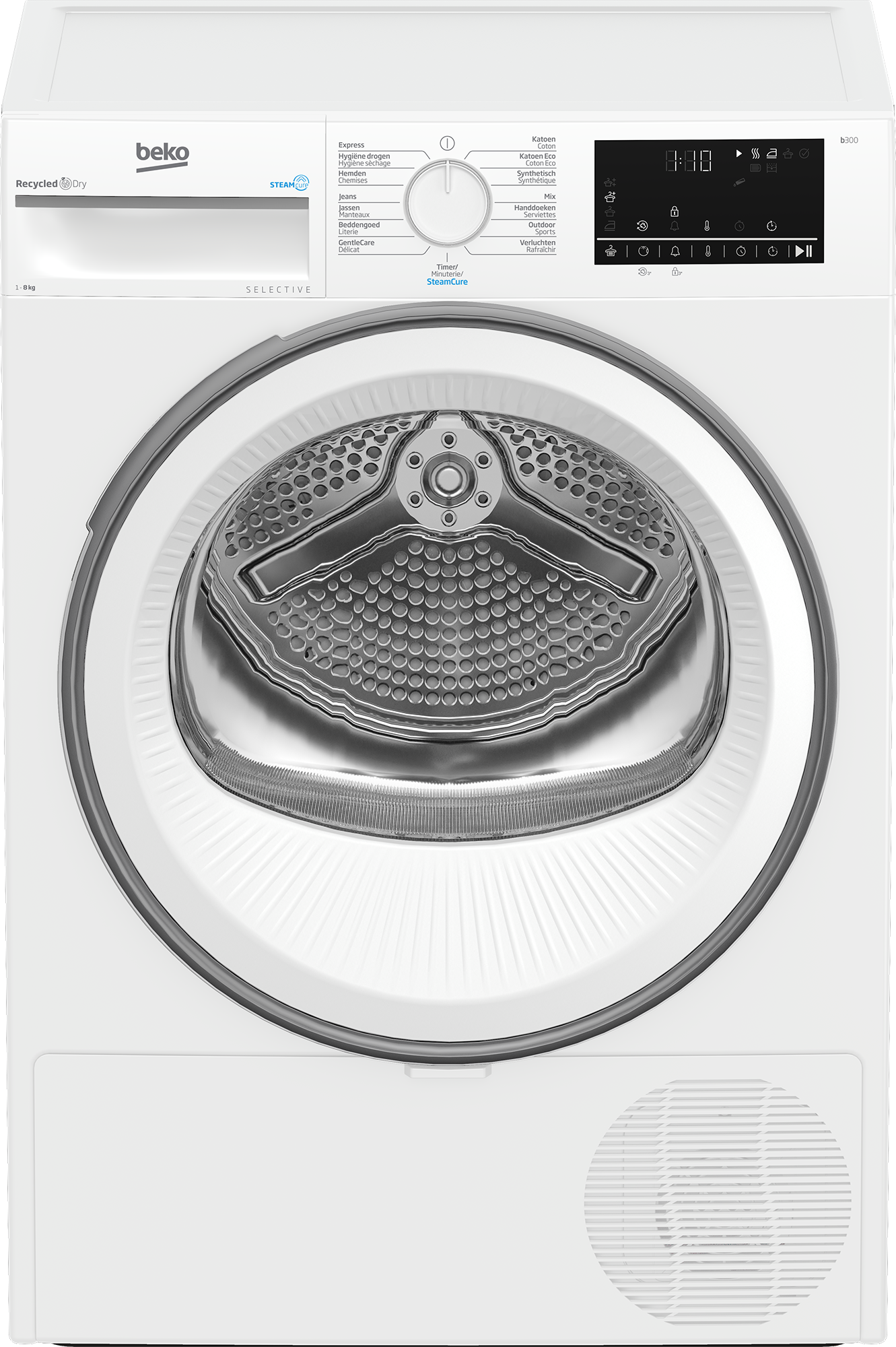 BEKO B3T6823W2 sèche-linge - par pompe à chaleur